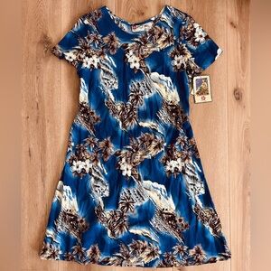 Vintage Deadstock Hilo Hattie Hawaiian Aloha Ukulele Diamond Head Hibiscus Canoe